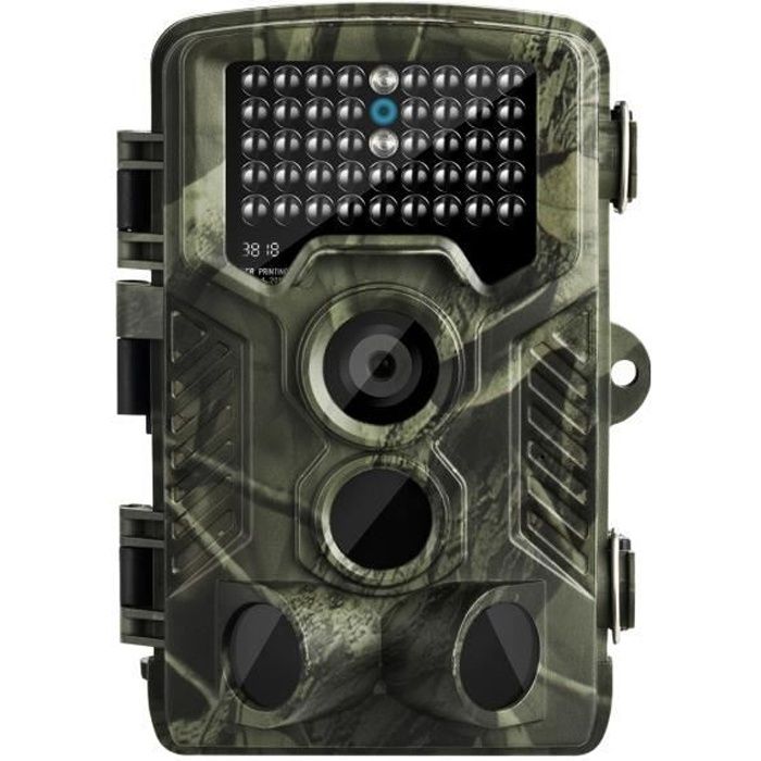 Mixmart Camera De Chasse 1080p 16mp Camera De Surveillance 42pcs Capteur Infrarouge Led Vision Nocturne Systeme Francais Disponible Cdiscount Appareil Photo