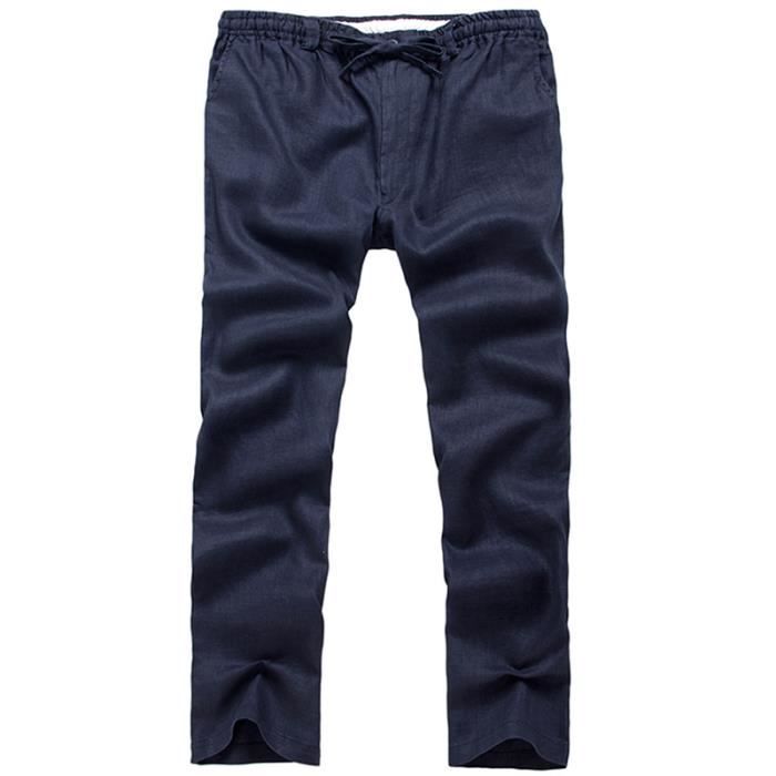 Pantalon Droit Marine - Taille M, Neuf Avec étiquettes, Coupe Classique