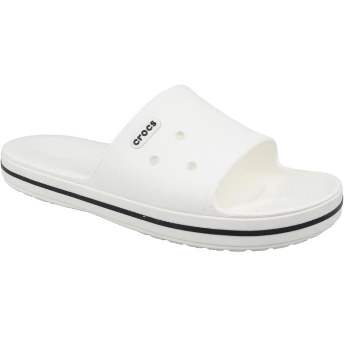Tongs Crocs Crocband III Slide 205733-103 Blanc Femme