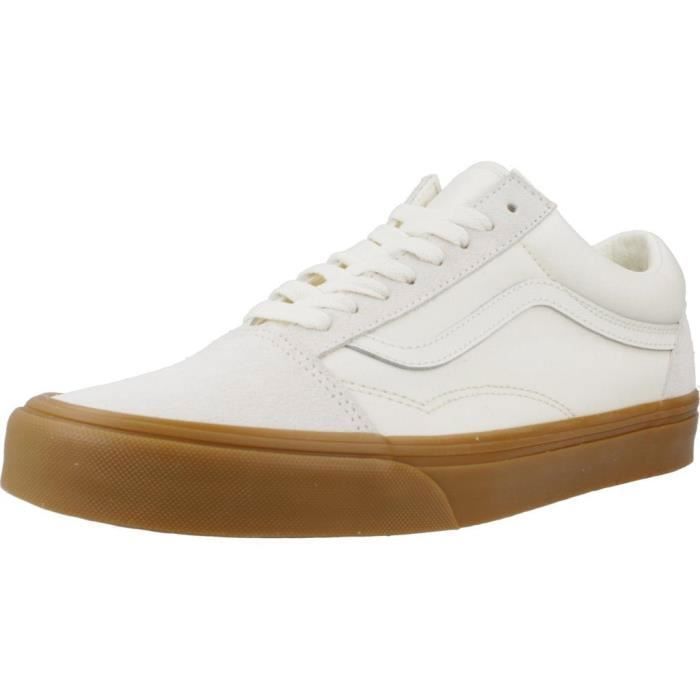 Chaussure Vans Modèle Old Skool - Coleur Blanc