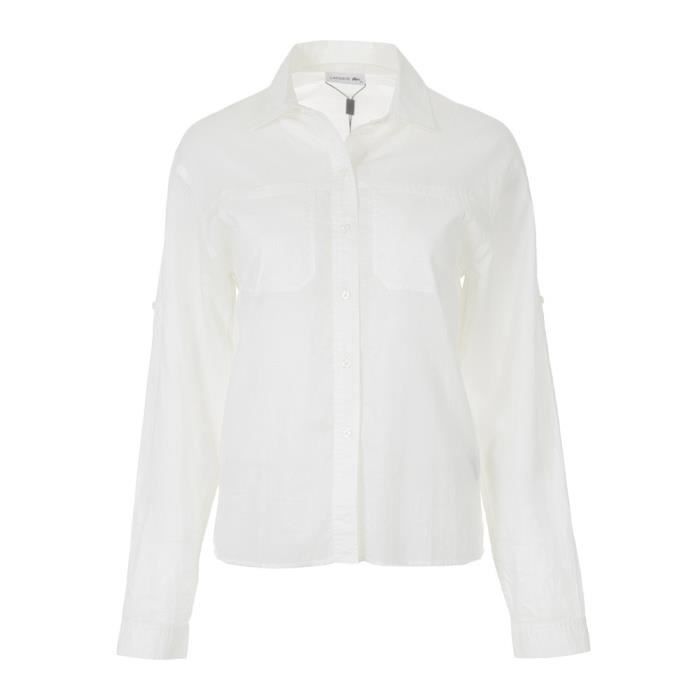 lacoste chemise femme
