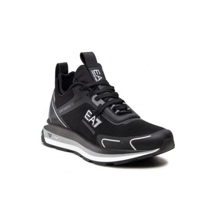 Ea7 black trainers discount