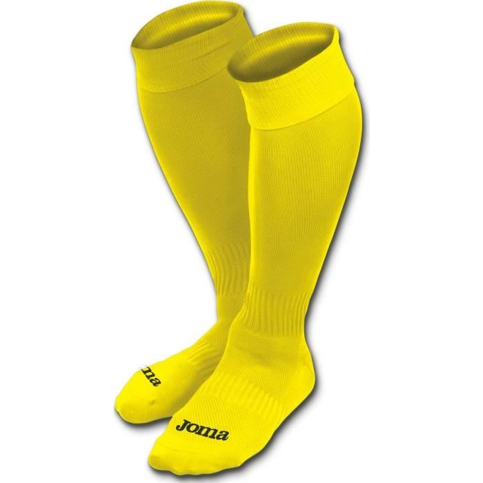Joma Classic-3 Chaussettes De Football - Jaune Taille: 34-39