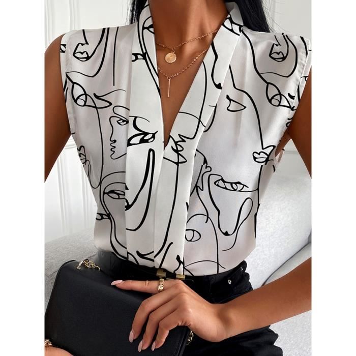 Robe Tunique Décolleté V , Manches 3/4 Volantées Last Queen | Paris