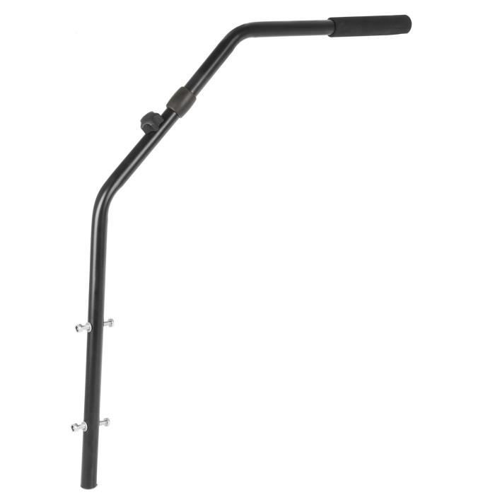 Remorque Timon en Acier Noir M-Wave - 120 cm - Vélo Loisir