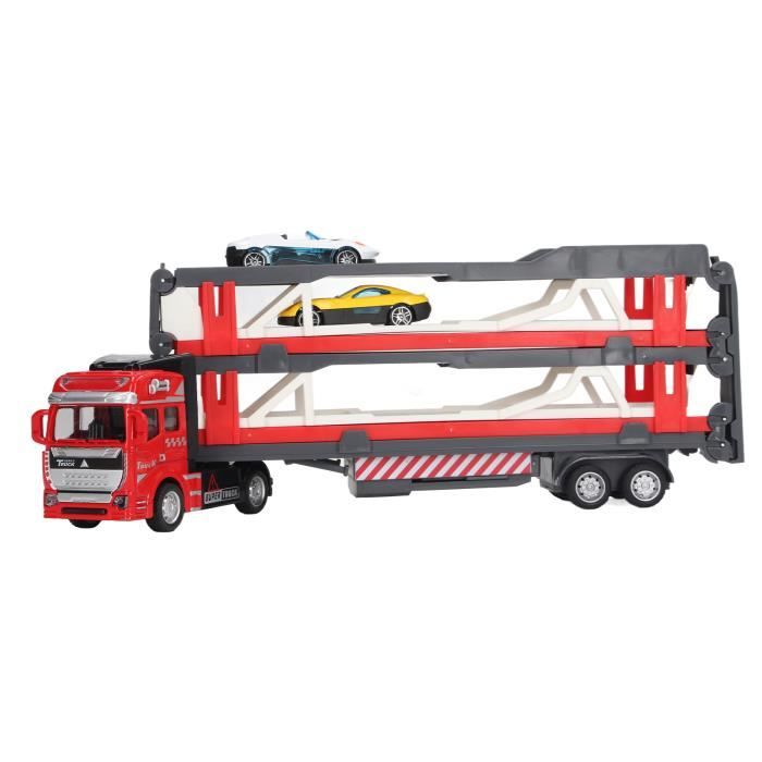 Apritsce Camion Transporteur Voiture 170 Cm Avec 6 Voitures Alliage - Jouet Camion Pour Garçons 3 4 5 6 7 Ans