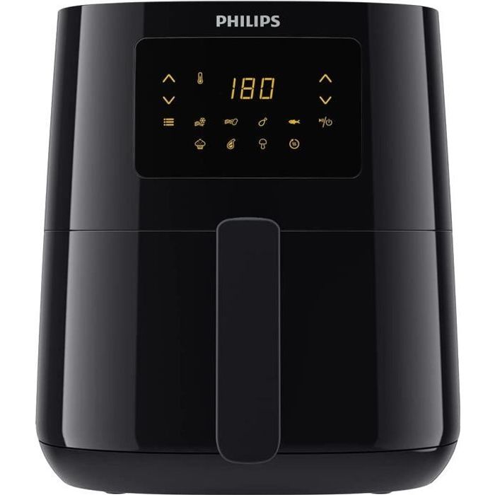 Airfryer Philips Série 3000 XL, 6.2L (1.2Kg), Airfryer 14 en 1, 90% de graisse en moins grâce à la technologie Rapid Air, Digitale.
