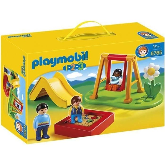 PLAYMOBIL 1.2.3. - Enfants et Parc de Jeux - Mixte - A partir de 18 mois - Cdiscount  Jeux - Jouets