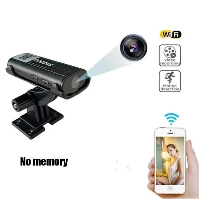 Caméra vision nocturne intelligente sans fil WiFi, Caméra de sécurité  domestique, Support de lecture à distance, sans mémoire - Cdiscount  Bricolage