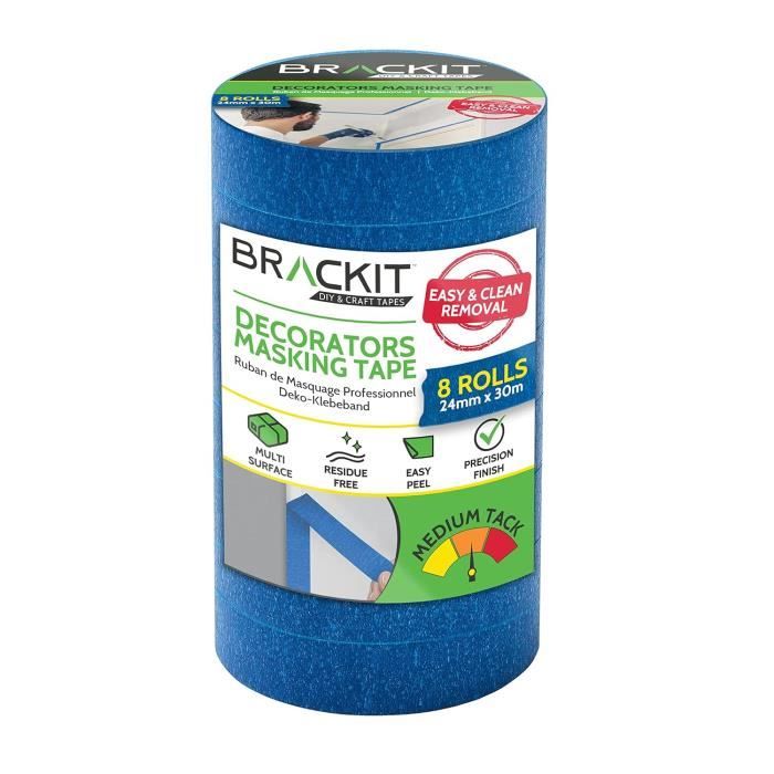 Lot De 2 Rouleaux Masquage 50mx25mm GO/ON - Bricomarché