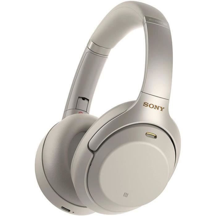 Sony WH 1000XM3 Casque sans fil Bluetooth a réduction de bruit Batterie 30h Tactile Charge rapide Google Assistant Neuf - vue 2