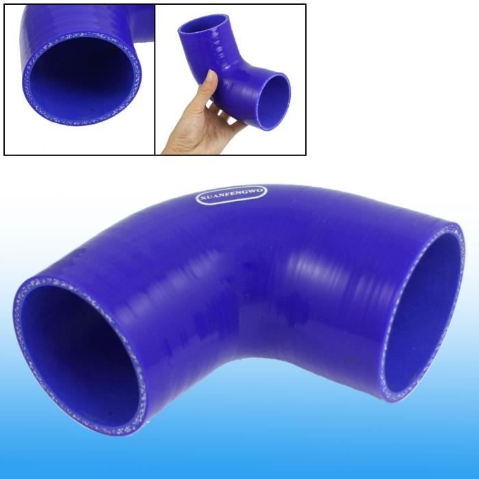 Tuyau Silicone Coudé 90° – 35 Mm Intérieur – Universel Refroidissement Moteur – Rouge