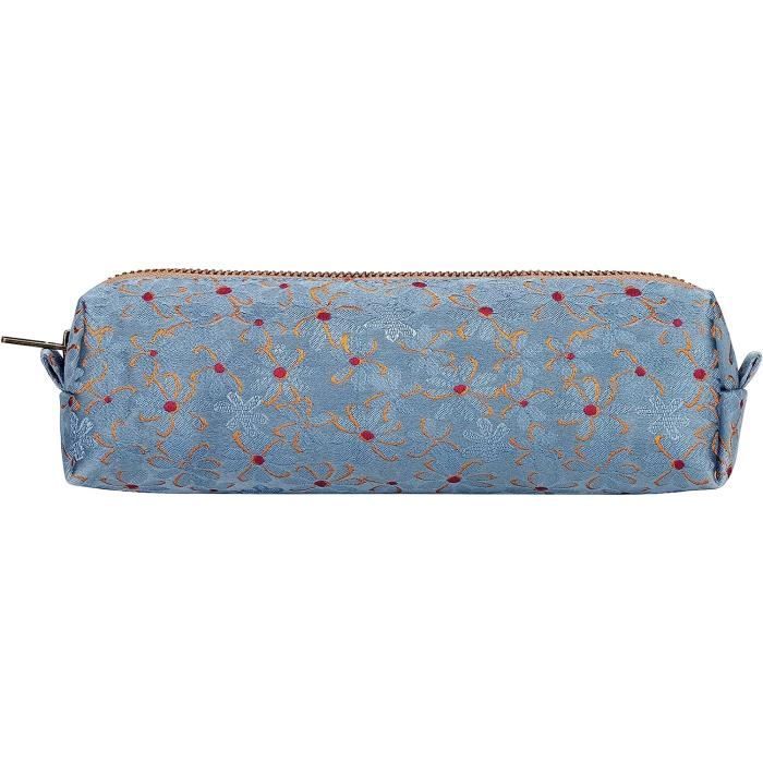 Trousse à Crayons Enfant Motif Dinosaure T-rex - Dimensions 22,5x10,5x4,5 Cm - Polyester Avec Fermeture éclair - Pour école, Voyage
