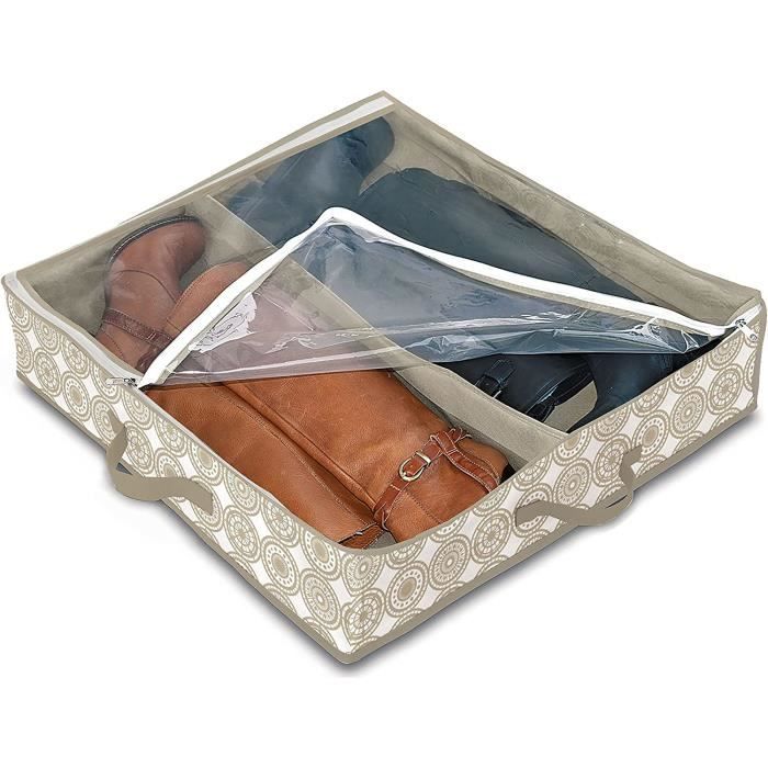 Veste Beige Housse à Veste Domopak Living 60x100 Cm - Polyester Avec Fenêtre Transparente Anti-poussière Housse Vêtement