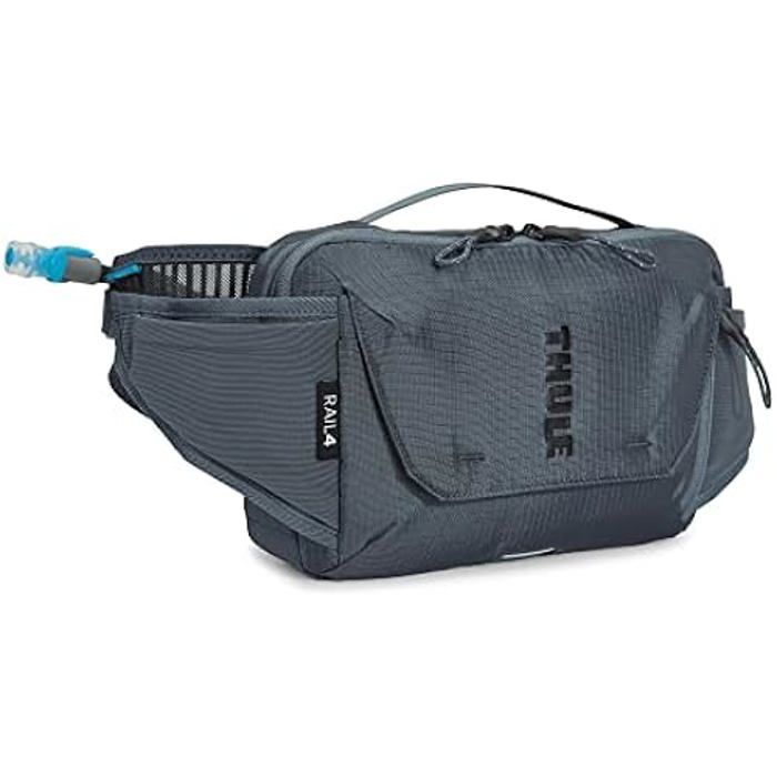 Sac Banane - THULE - Rail 4L - Gris Ardoise - Poche à eau 15L - Confort respirant