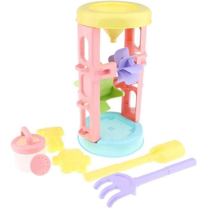 Lot De 6 Moulins ?? Sable Et ?? Eau, Jouets De Bain Pour Enfants[H4052] - Cdiscount Jeux - Jouets