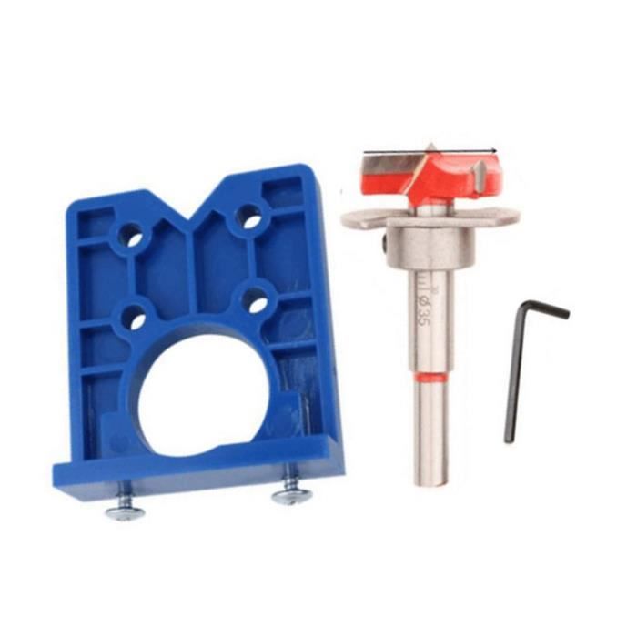 Kit Gabarit De Charnière De Porte Polyvalent - Modèle Réglable Pour Routeur