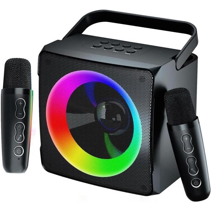 Karaoke Adulte (Nouveauté 2026) Haut-Parleur Bluetooth Portable Karaoke pour Adultes avec 2 Karaoke Adulte (Nouveauté 2026) Haut-Parleur Bluetooth Portable Karaoke pour Adultes avec 2