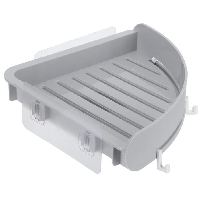 Panier De Douche En Métal Doré Pour Rangement Salle De Bain - Organisateur Mural Ou Suspendu Essentials