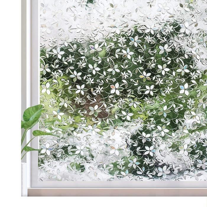 HUSHUI - 16 Autocollants Arc-en-Ciel Anti-Collision Pour Fenêtres - Protection Oiseaux & Décoration Lumineuse