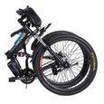 ANCHEER Vélo électrique pliable VTT/Velo de montagne 26 pouces - 7 vitesses Shimano - Noir EU-1