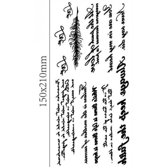 Ndtatouage Temporaire Femme Homme Tattoo Ephemere