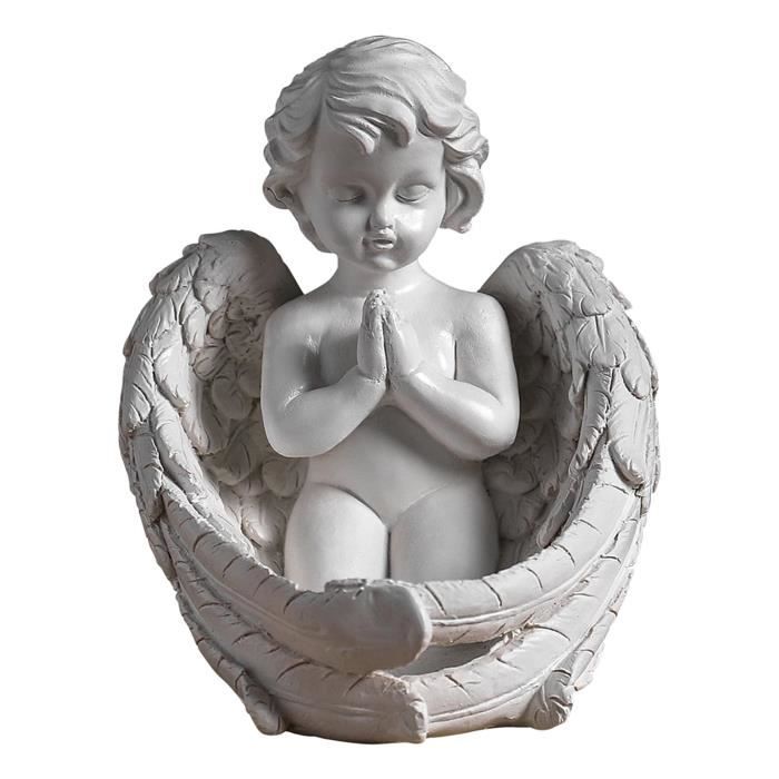 Résine Ange Chérubin Figurine Accueil Jardin Ange Statue