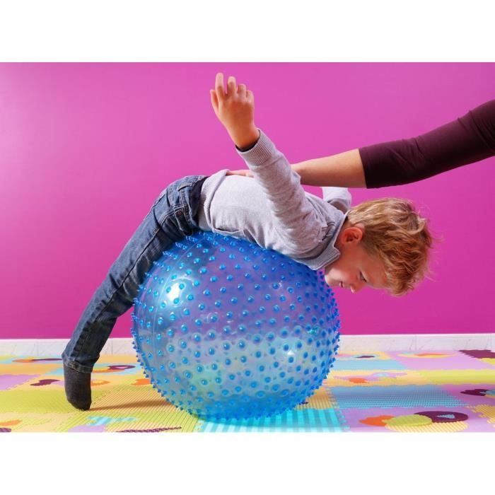 Ludi 2781 / Ballon sauteur Âge + 3 ans, bleu (45 cm), 45 cm de diamètre