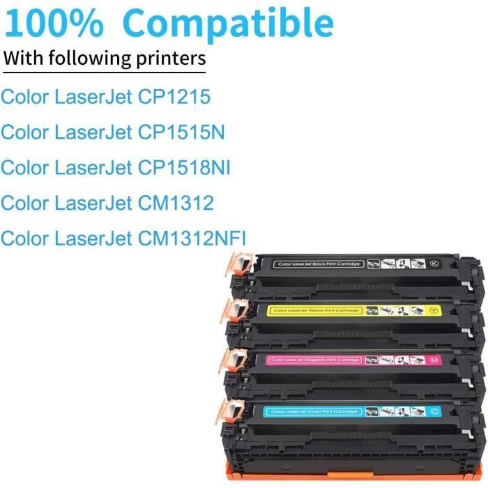 Toner - Limics24 - Cartouche Compatible Hp 207A 207X Color