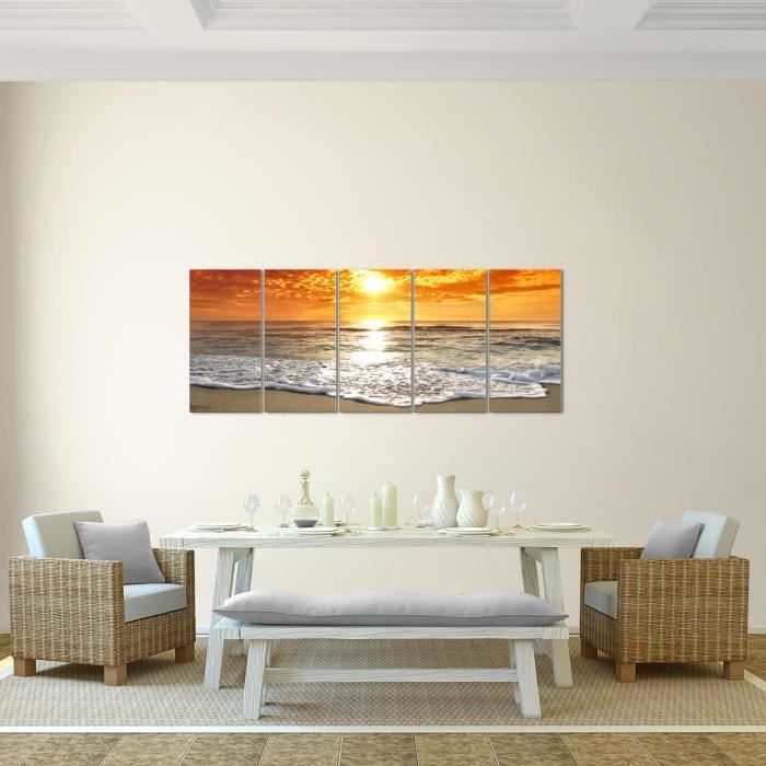 Tableau Sur Toile 160 Cm Nr 6518 - Visario - Impression Numérique - Prêt à Accrocher