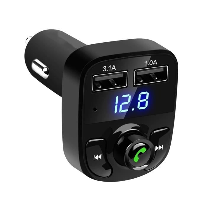 SODIAL-X8 Transmetteur FM Bluetooth pour Voiture Lecteur MP3
