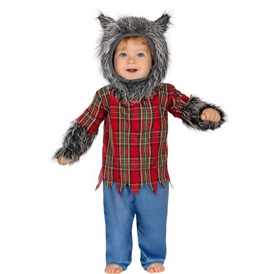 FIESTAS GUIRCA | Costume de Baby Unicorn (18-24 mois) - Capuche et Combinaison - Costumes d'Animaux et Fantaisie pour Halloween, Carnaval et Fêtes Déguisées - Idéal pour Petites Filles - Blanc et
