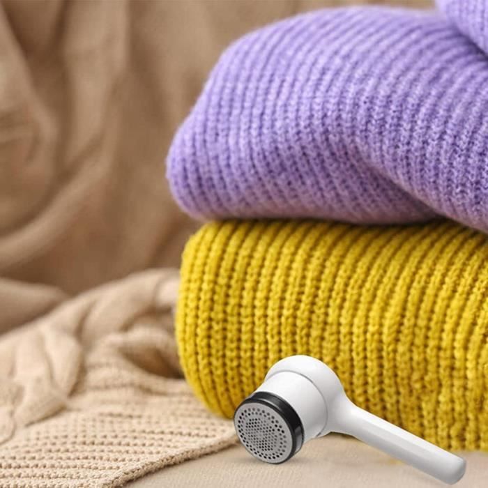 Mini rasoir électrique anti-peluches en laine : : Maison
