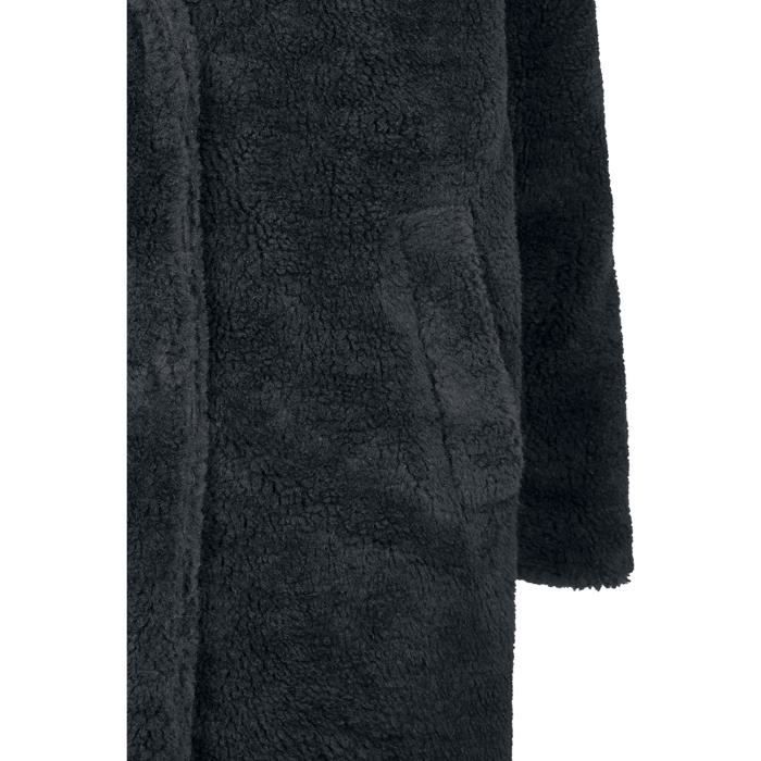 Manteau sherpa 2025 noir