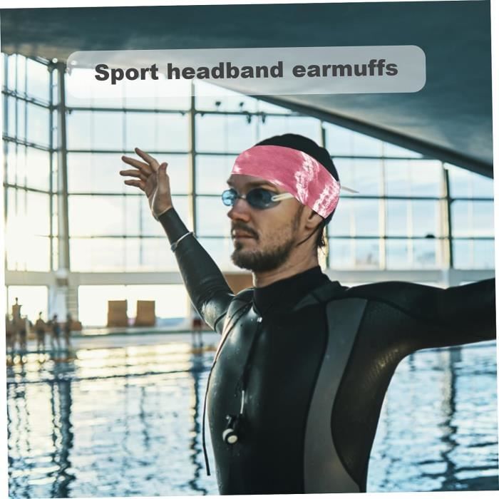 Bandeau de protection des oreilles en néoprène, pour la natation