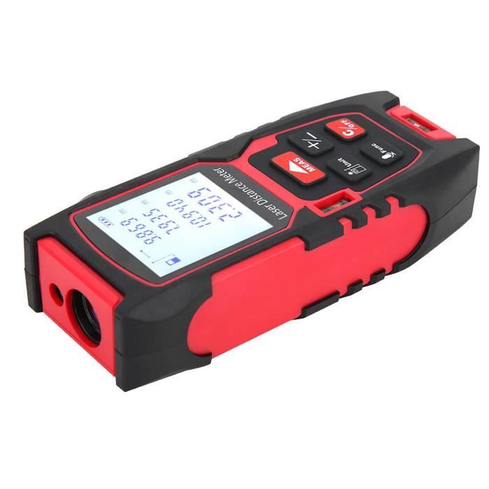 Télémètre infrarouge - ZJCHAO - Portable - Mesure jusqu'à 100 m ...