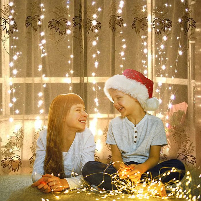 JMEXSUSS Guirlande lumineuse de Noël à 300 LED avec