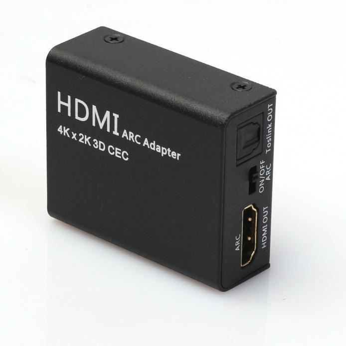 Téléviseur équipé d'un connecteur HDMI et compatible avec l'eARC (Enhanced  Audio Return Channel) ou l'ARC (Audio Return Channel) DHT-S217