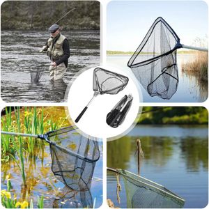 MoiShow Filet de pêche flottant - Épuisette d'atterrissage pour eau