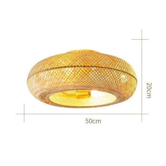 Ventilateur de plafond avec éclairage led, Bambu, D132, SULION, bois Ventilateur de plafond avec éclairage led, Bambu, D132, SULION, bois