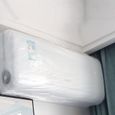 10 Pièces Couvercle de Climatiseur, Jetable Cache Poussière pour Climatiseur Mural Intérieur, Couvercle de Climatiseur Anti-poussi
