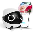 Enabot EBO Mini FamilyBot – Robot Caméra 2K, Vidéo Bidirectionnelle, Vision Nocturne, Recharge Auto, Surveillance Maison Et Animaux