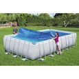 Bâche solaire pour piscine hors sol rectangulaire 671 x 366 cm ou 732 x 366 cm - BESTWAY-0
