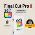 Final Cut Pro x MacOS License a Vie - Téléchargement du Logiciel Livraison par E-mail-0