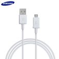 Galaxy S6 EDGE Plus Câble 1.5 mètre Data USB à Micro USB Origine Samsung ECB-DU4EWE Blanc-0