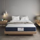 Matelas à Ressort - Mémoire de Forme - 140x190 cm - 7 Zones de Confort - Moelleux et Respirant-TEENO