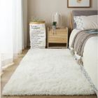 BRAND GOGOLOVING Tapis de salon Shaggy- Blanc 120x160 cm