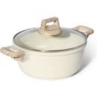 JUST PERFECTO HOUSEHOLD APPLIANCES Casserole - JUST PERFECTO - JL-36 - 24 cm - Anti-adhésif - Tous feux dont induction