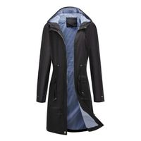 Veste De Pluie Femme - Imperméable Et Respirante - Avec Capuche - Coupe-vent Légère - Taille Grande Disponible