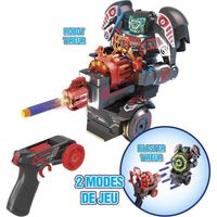 YCOO - Robot Rapidfire - Robot d'action radiocommandé 2 en 1 avec Fonction Shooting – Effets sonores et Lumineux - 20 flèches incluses - Dès 5 Ans - 88528